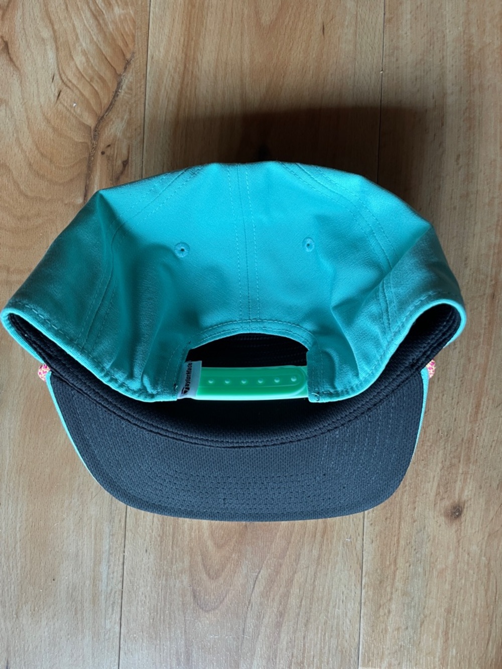 TaylorMade Mens Aqua/Teal Golf Cap - Picture 2 of 3